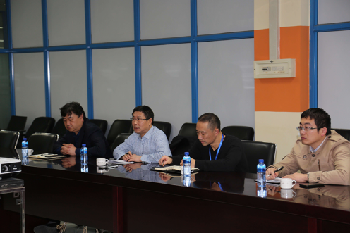 万名干手下基层乌兰察布市国企一队到腾博官网诚信为本软件公司调研座谈